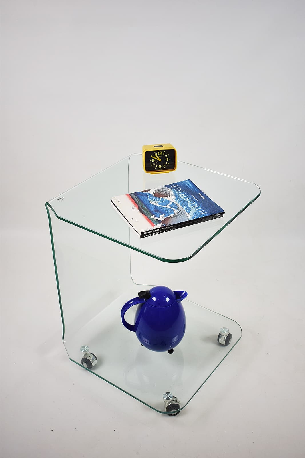 Side table, transparent glass, Italy, 1990s. - 177783