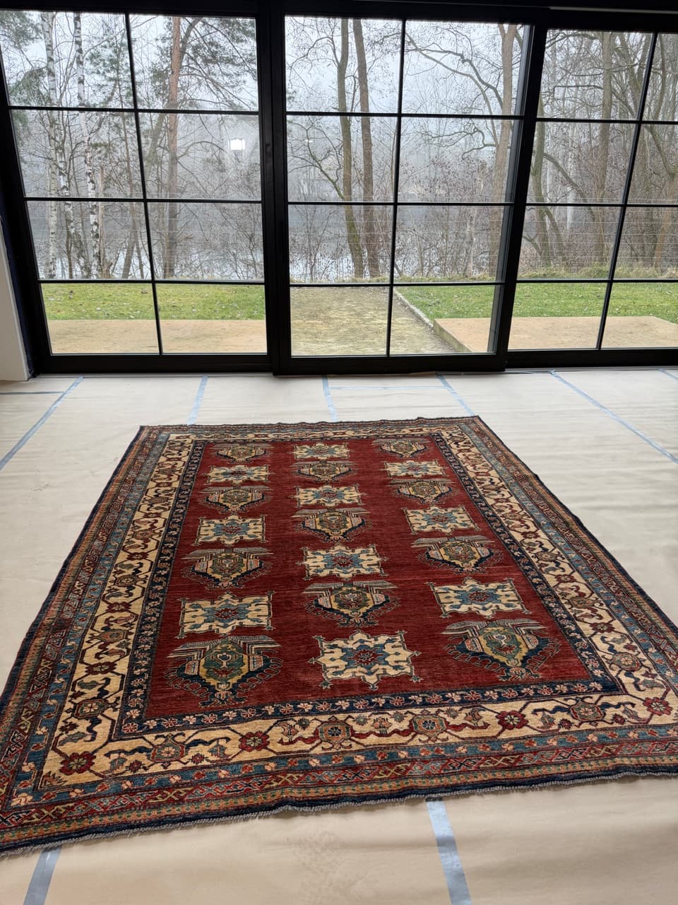 Rug Ziegler 395x245 cm, red, wool, Pakistan - 177865
