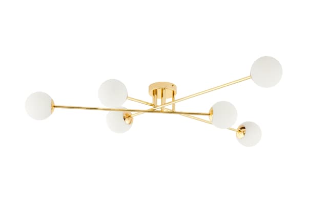 Ceiling lamp Astra 6 gold, Kaspa - DIMENSION