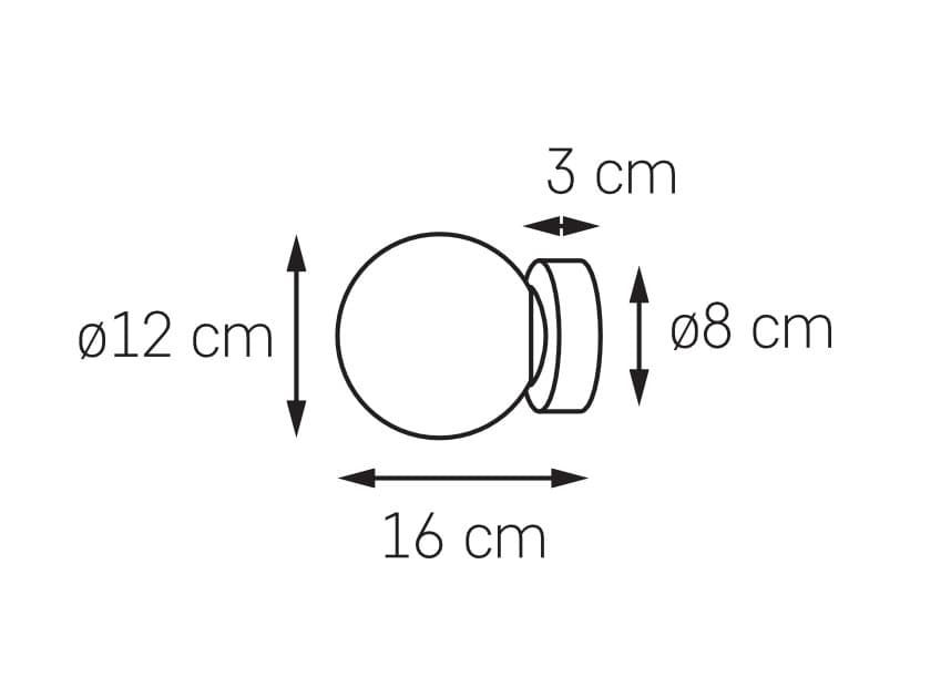 Wall lamp Astra Kinkiet gold, Kaspa - 178432