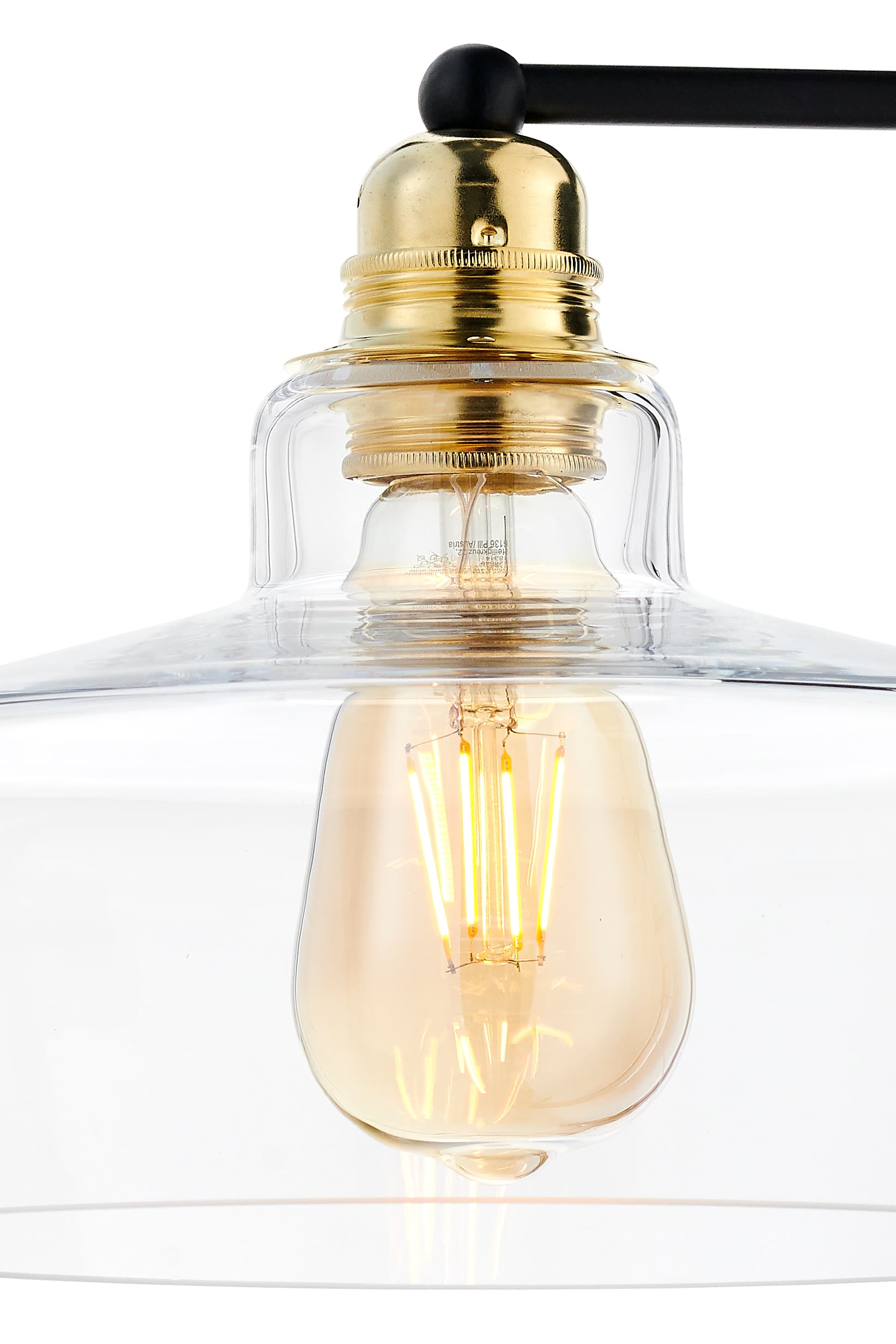 Kinkiet Longis III czarny, Kaspa - 178182