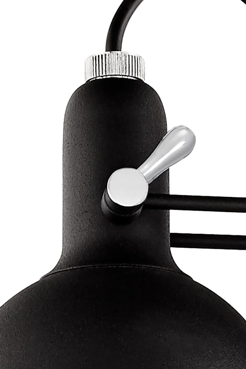 Nautilius black wall lamp, Kaspa - 178128