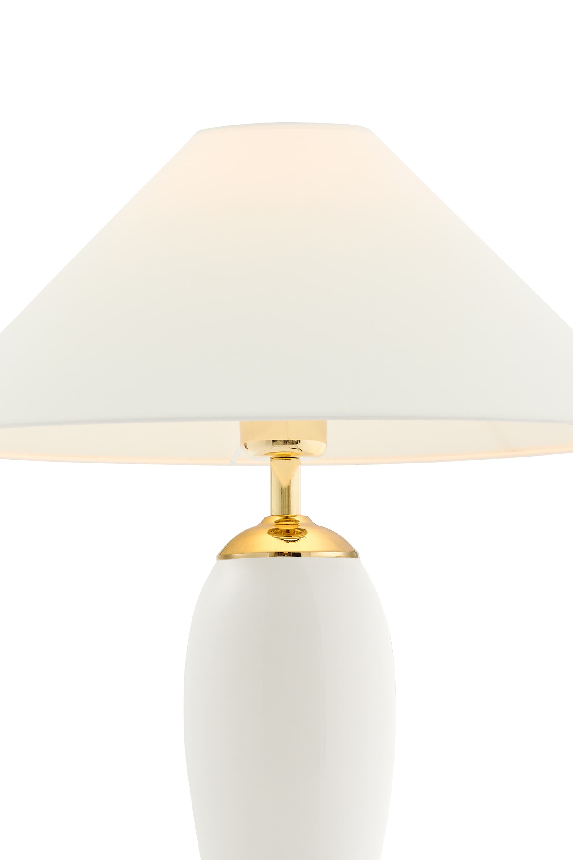 Lampa stojąca Rea Gold biała, Kaspa - 178087