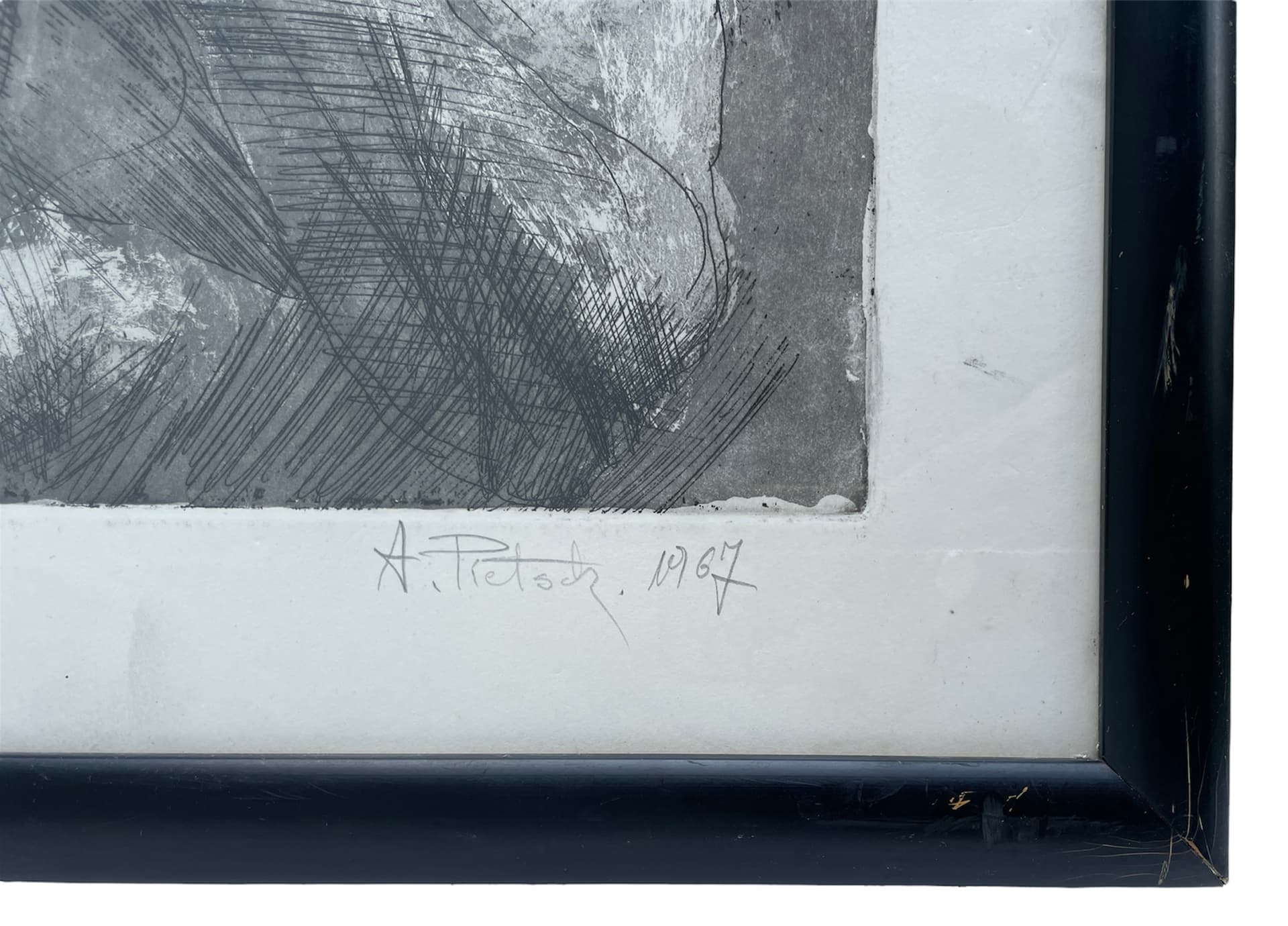 Brak zdjęć, sygn. Andrzej Pietsch. Akwaforta, 1967 - 178522