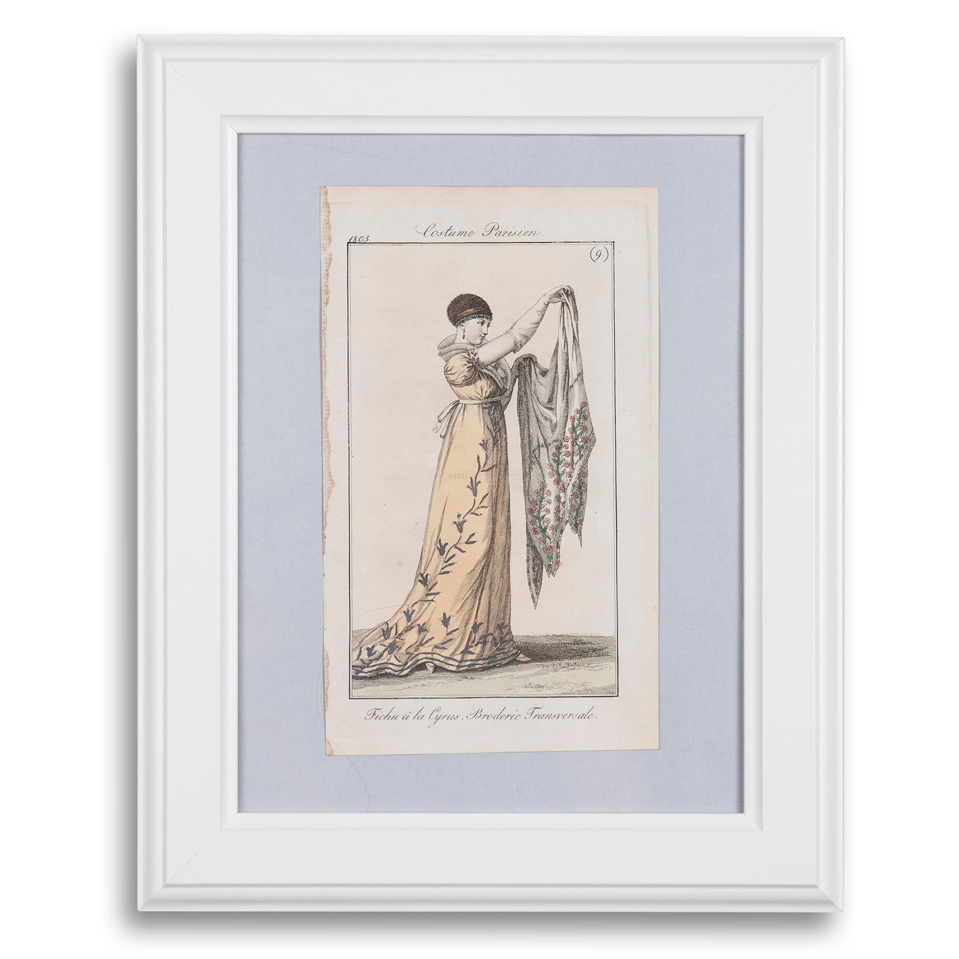 Grafika modowa z serii Costume Parisien. Francja.1805 r. - 178544