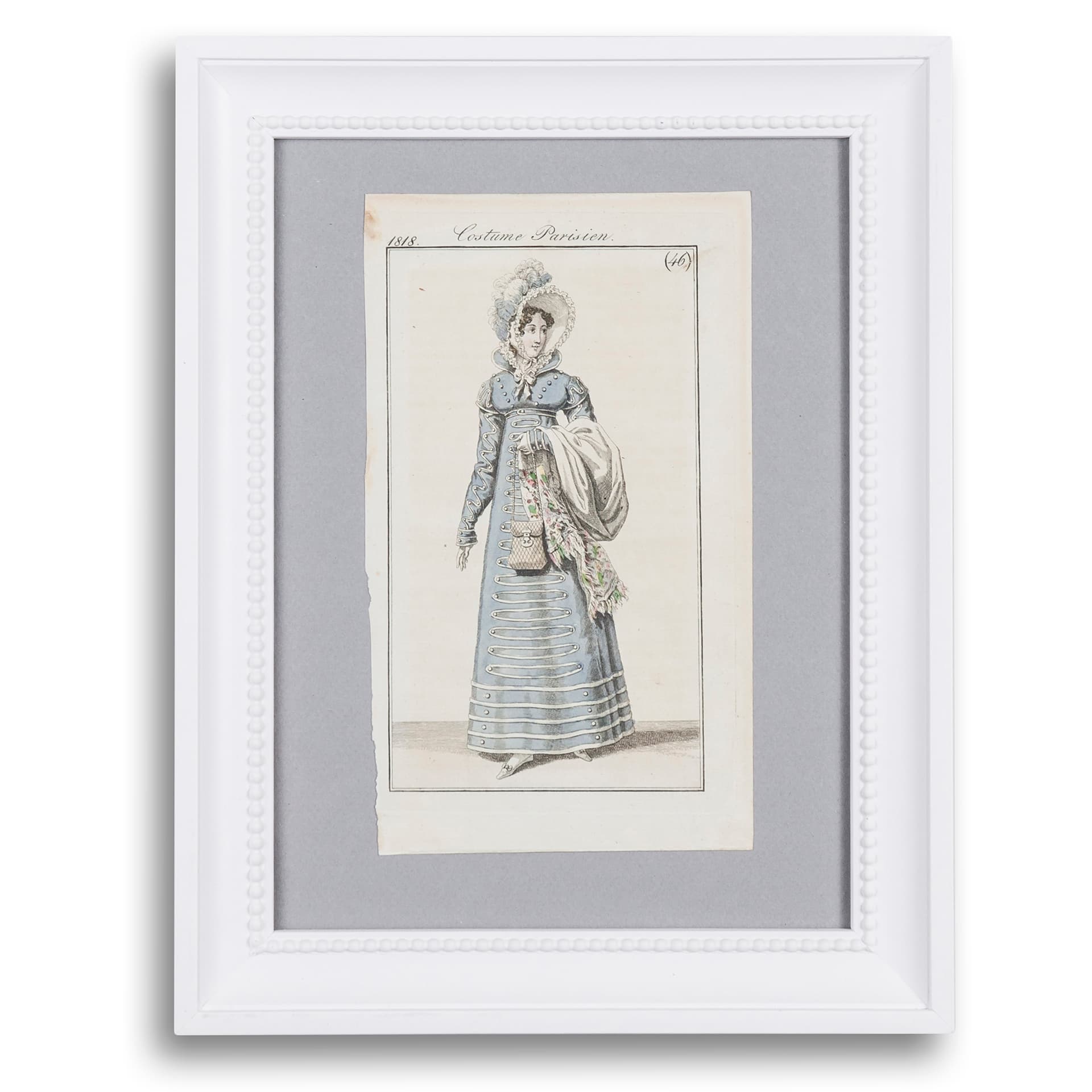 Grafika modowa z serii Costume Parisien. Francja, 1818 - 178549