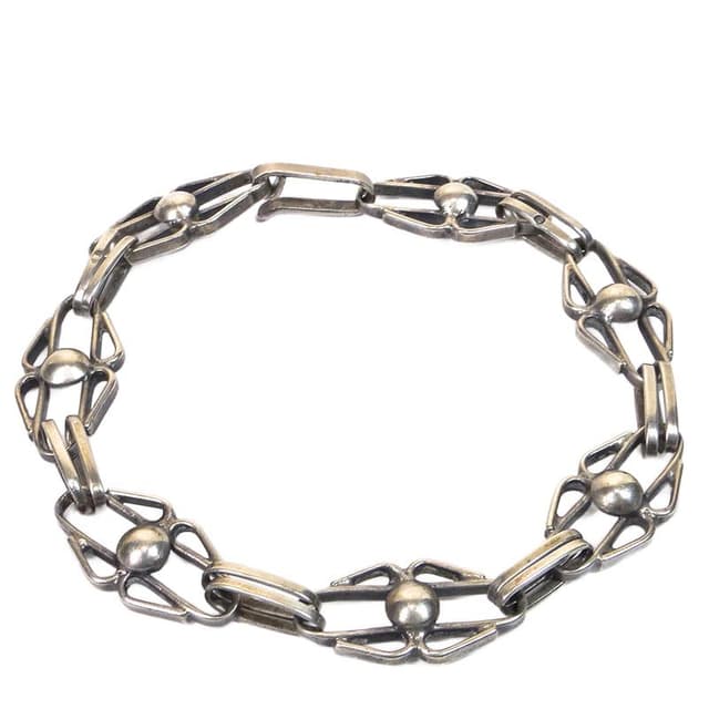 Bransoletka, srebro, Orno, Polska, lata 60. - WYMIARY