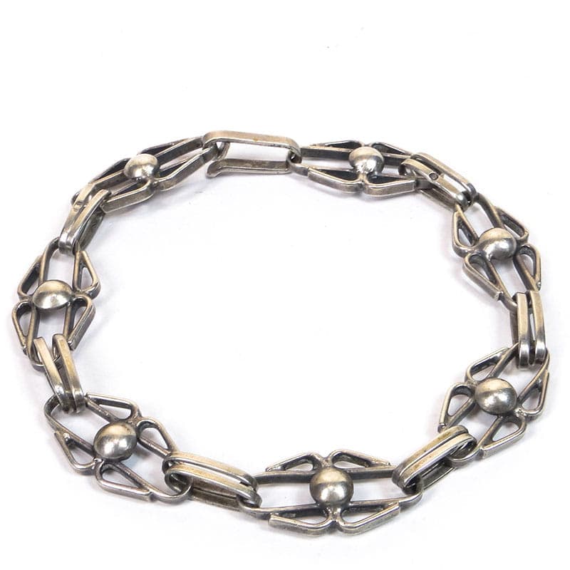 Bransoletka, srebro, Orno, Polska, lata 60. - 178597