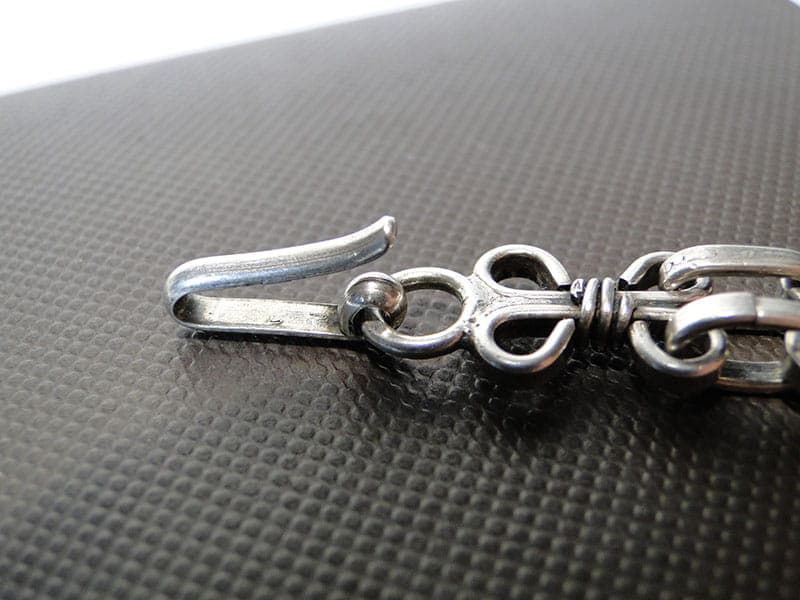 Naszyjnik modernistyczny, srebro, Polska, lata 60. - 178693