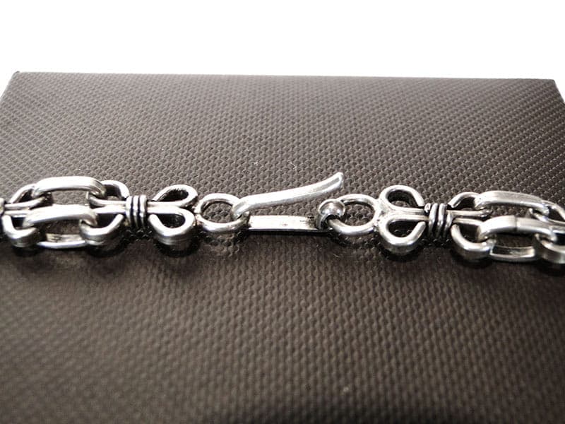 Naszyjnik modernistyczny, srebro, Polska, lata 60. - 178694