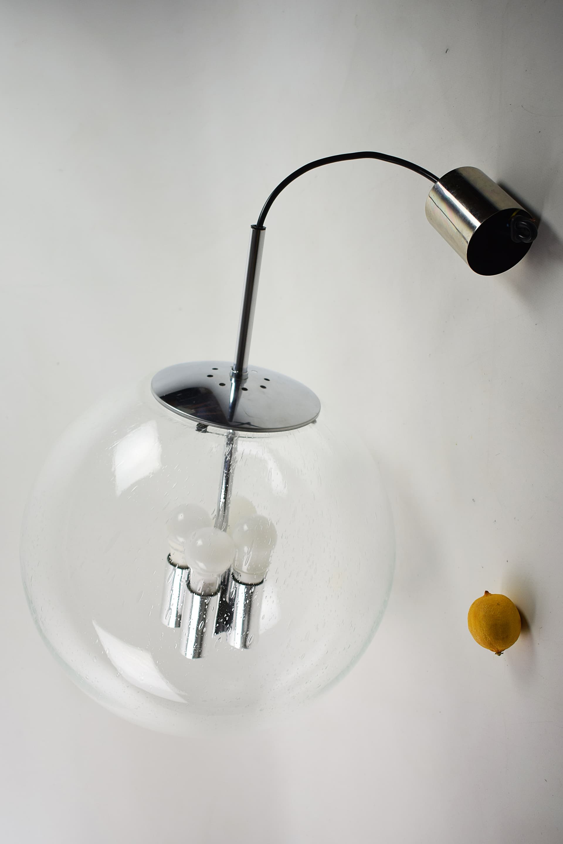 Lampa wisząca firmy Glashütte Limburg z lat 70. - 179000