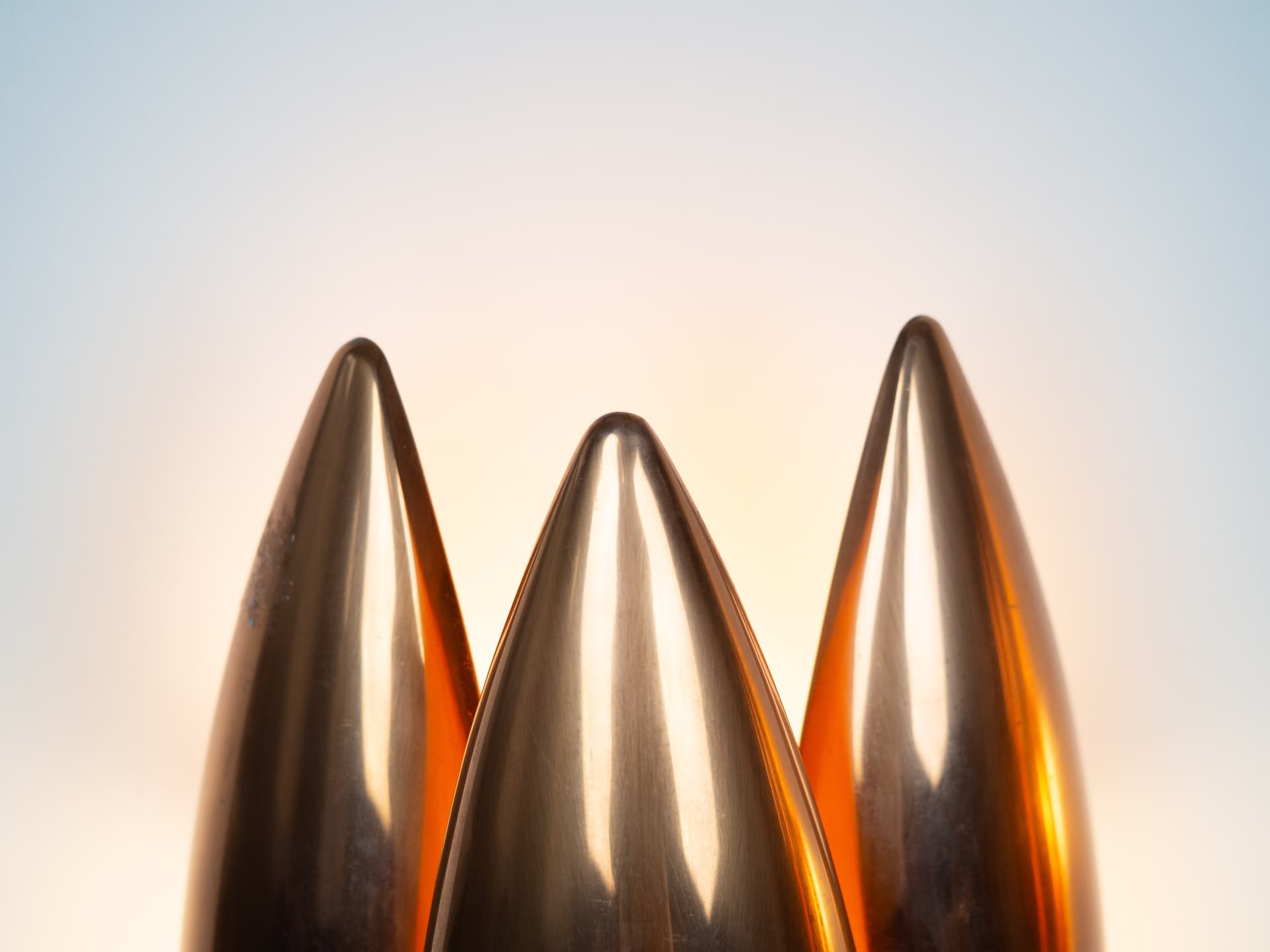 Para kinkietów Kastor, miedź, proj. J. Hammerborg, Dania, lata 60. - 179263