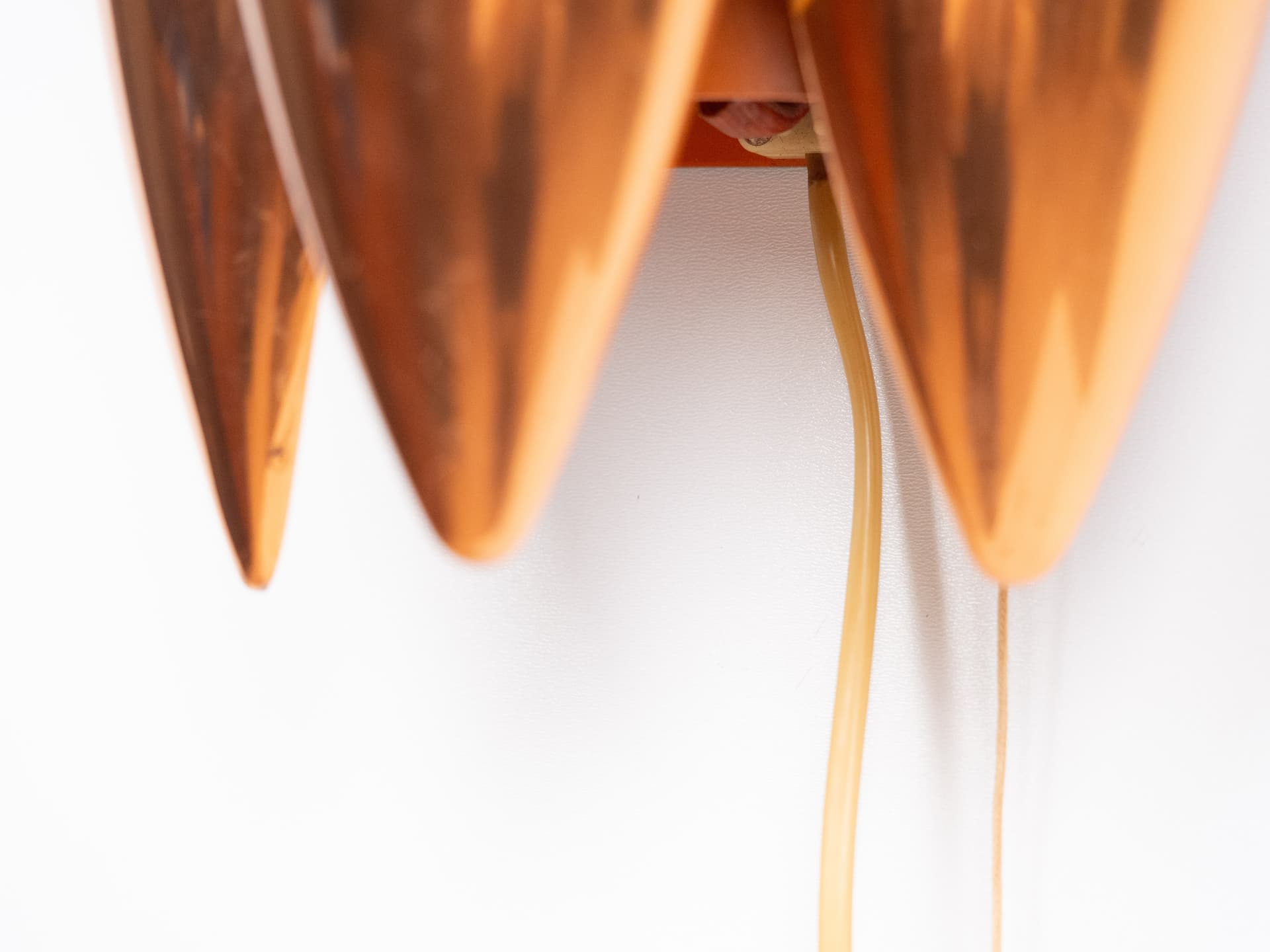 Para kinkietów Kastor, miedź, proj. J. Hammerborg, Dania, lata 60. - 179269