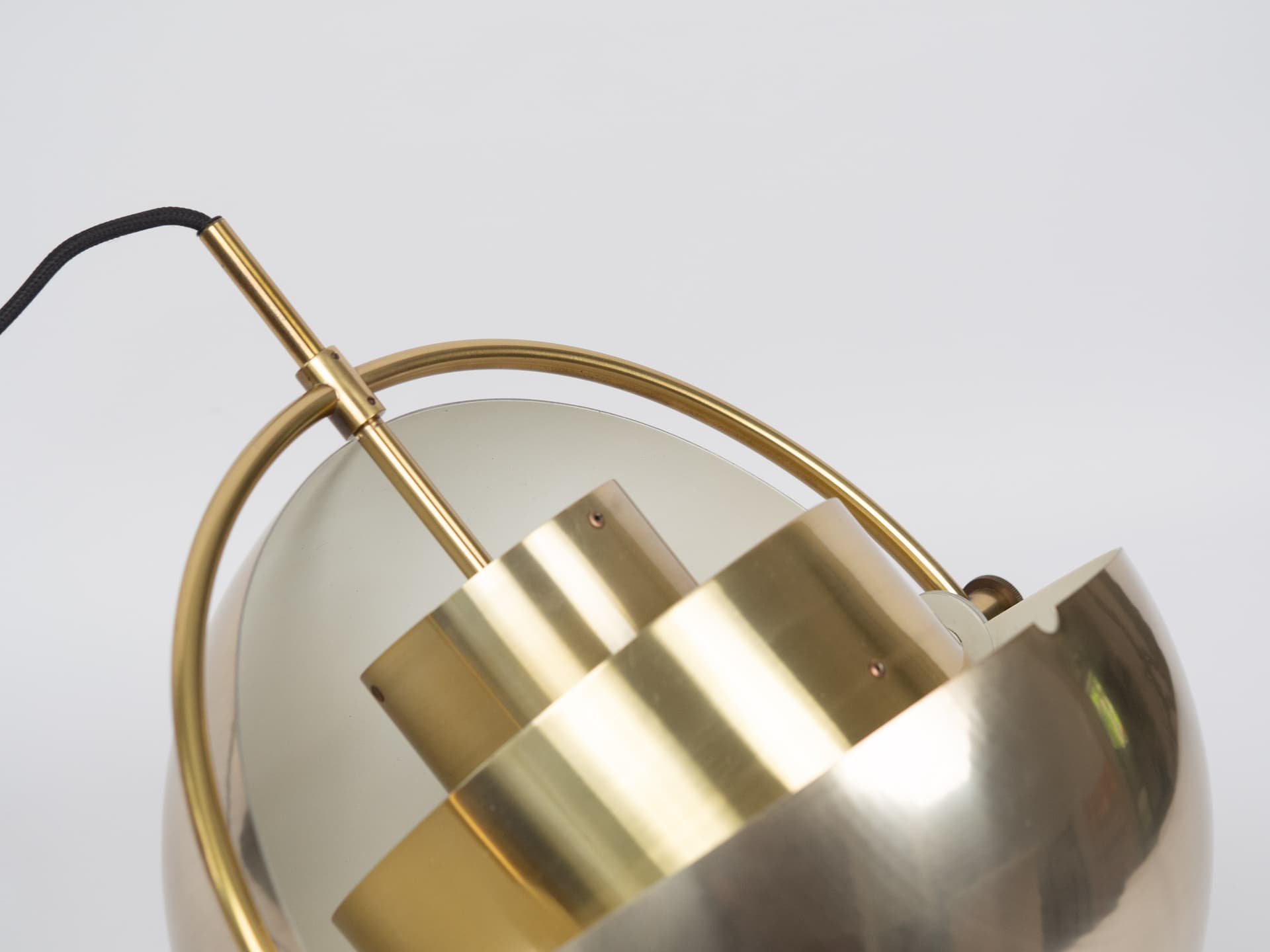 Pendant Lamp Multi-Lite, silver metal, by L. Weisdorf, Lyfa, Denmark, 1970s. - 179402