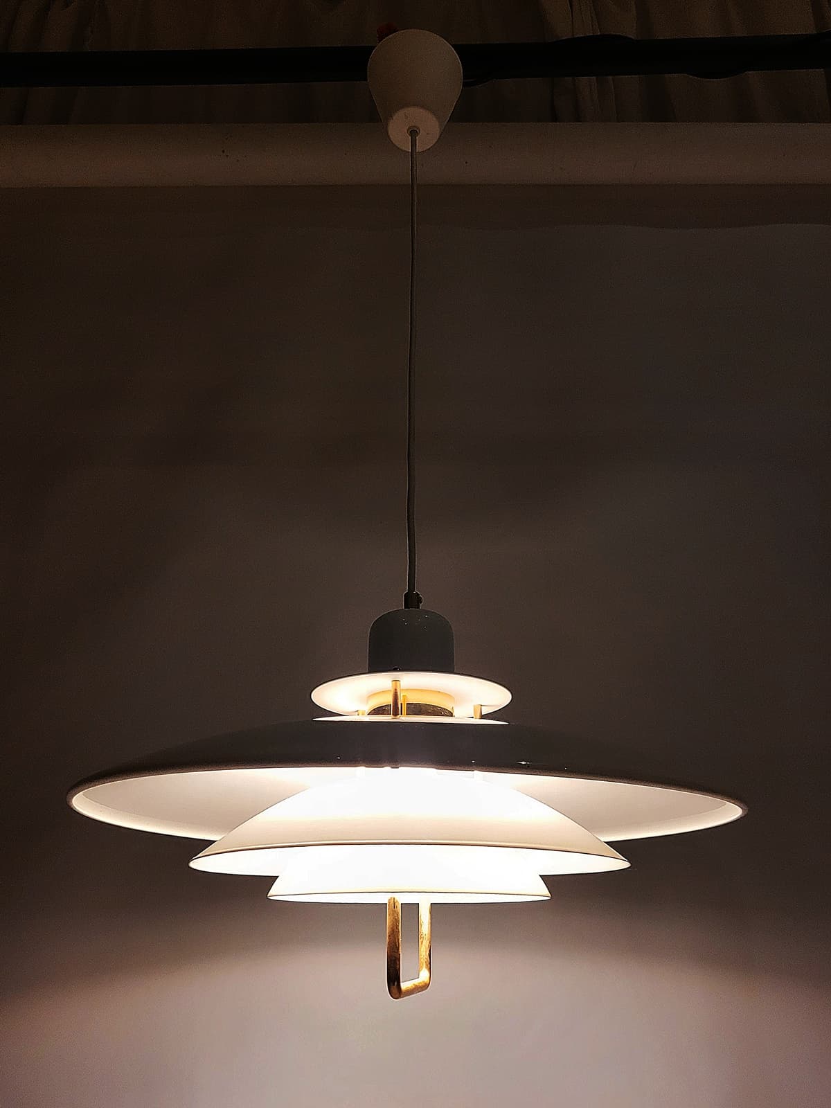 Lampa wisząca Belid z lat 70 - 179435