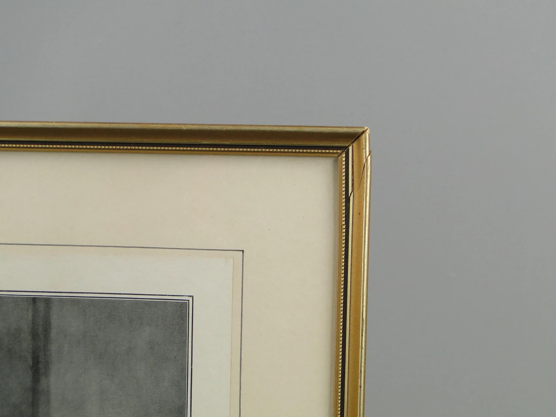 Grafika Cinderalla, szary, papier, aut. N. Flower, Wielka Brytania, pocz. XX w. - 12478