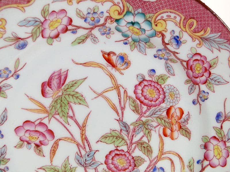 Oriental Breakfast Set, multicolor, porcelain, France, 19th c. - 179840