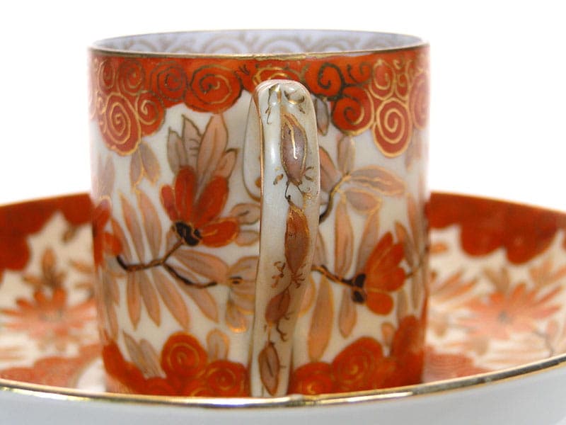 Filiżanka do mokki Biedermeier, multikolor, porcelana, Austria, XIX w. - 180014