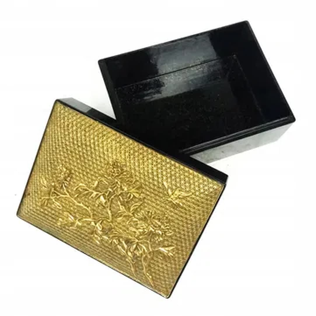 Pudełko dekoracyjne mid-century modern, Japonia, lata 50. - 180028