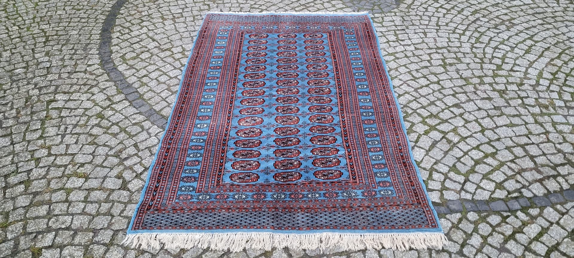 Dywan Buchara 130x207 cm, multikolor, wełna, Pakistan - 180044