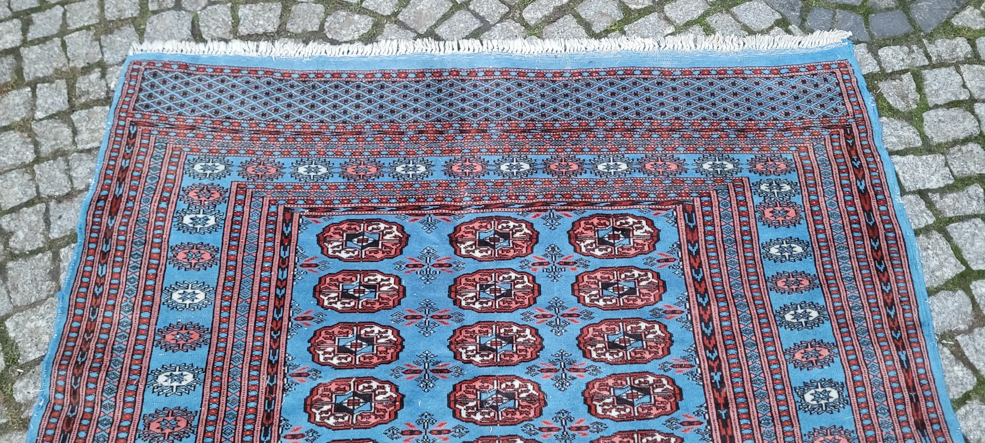 Dywan Buchara 130x207 cm, multikolor, wełna, Pakistan - 180041