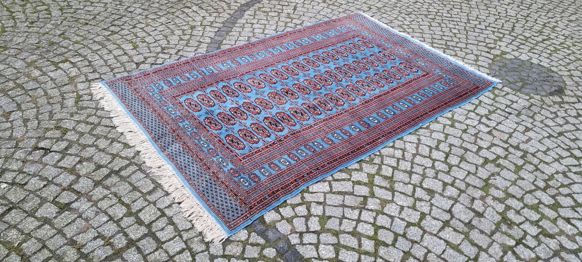 Dywan Buchara 130x207 cm, multikolor, wełna, Pakistan - 180046