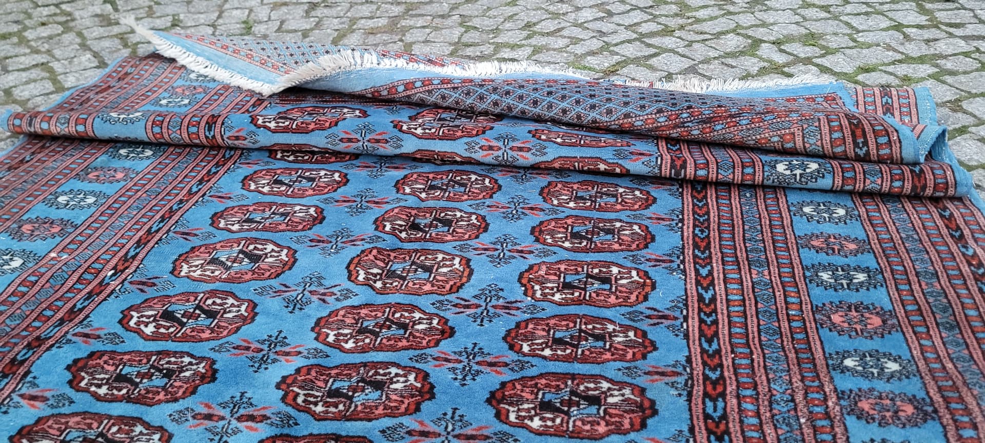 Dywan Buchara 130x207 cm, multikolor, wełna, Pakistan - 180037