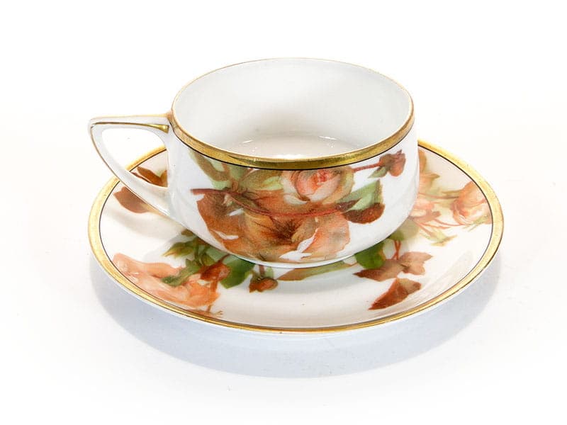 Filiżanka do kawy Donatello, porcelana biała, Rosenthal, Niemcy, lata 20. - 180068