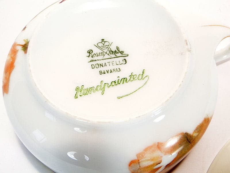 Filiżanka do kawy Donatello, porcelana biała, Rosenthal, Niemcy, lata 20. - 180072