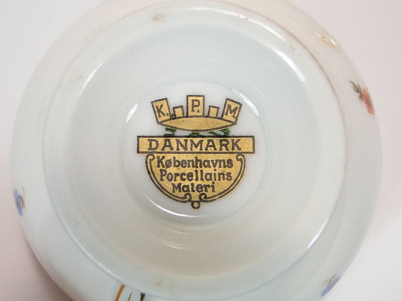 Filiżanka do czekolady Biedermeier, porcelana Ivory White, Dania, początek XX w. - 180077