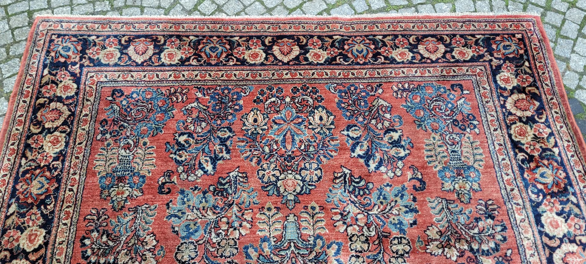 Dywan American Sarouk 180x272 cm, multikolor, wełna, Iran - 180203