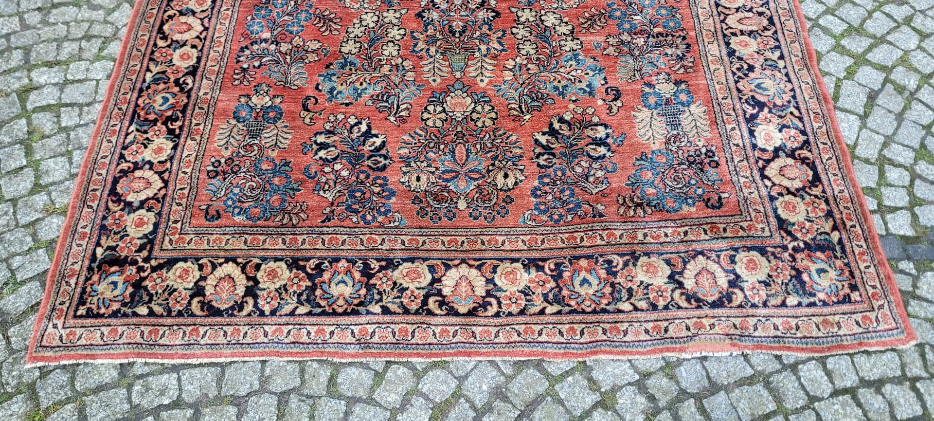 Dywan American Sarouk 180x272 cm, multikolor, wełna, Iran - 180201