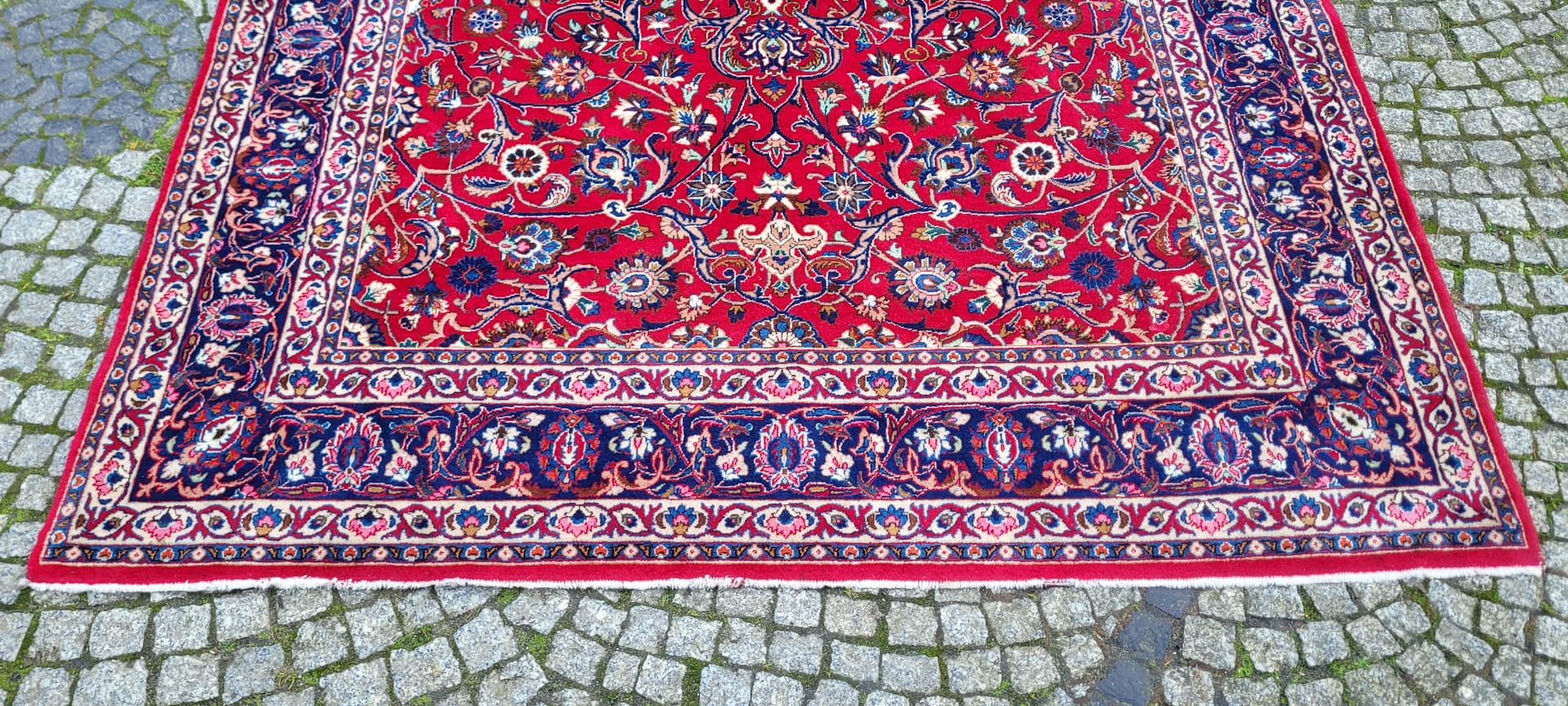 Rug Isfahan 200x300 cm, multicolor, wool, Iran, 1960s. - 180292