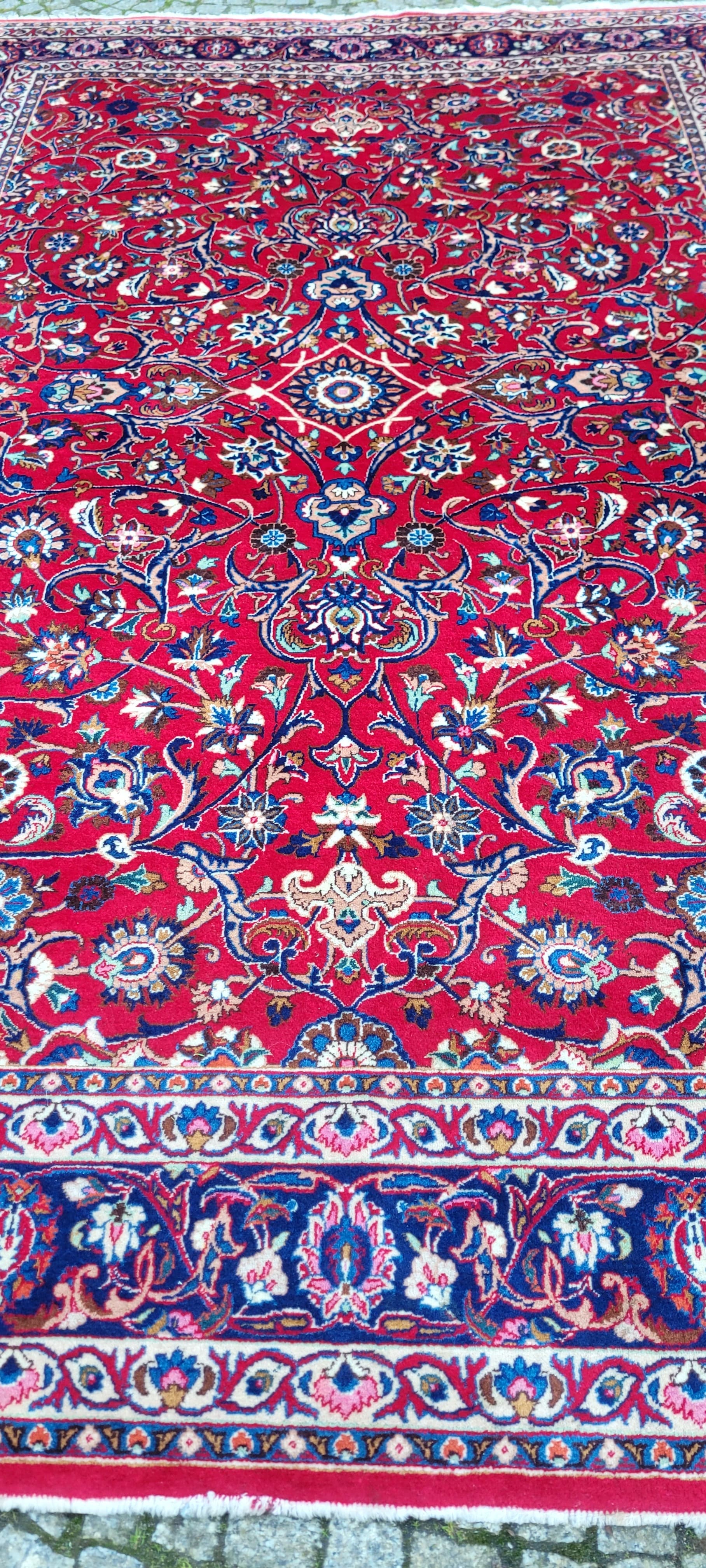 Rug Isfahan 200x300 cm, multicolor, wool, Iran, 1960s. - 180285