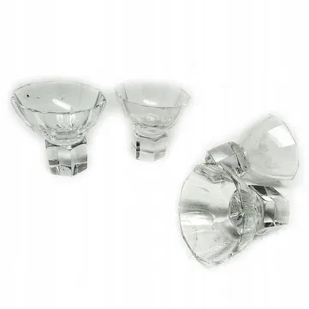 Komplet kieliszków, modernizm, kryształ, Niemcy, lata 50. - 180346