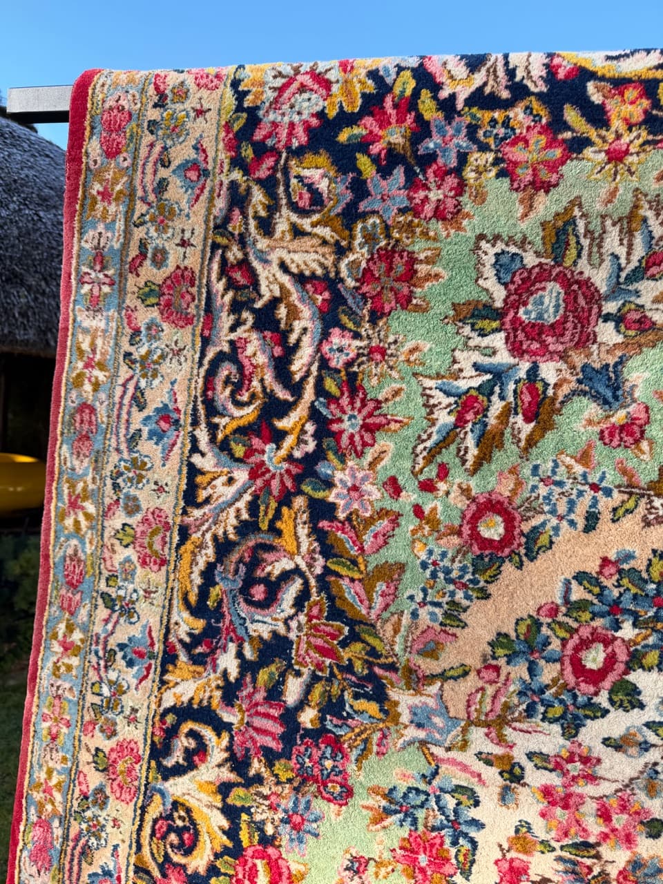 Rug Kerman, red, wool, Iran, 415x300 cm - 180421