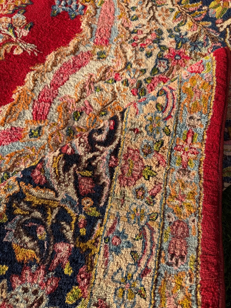 Rug Kerman, red, wool, Iran, 415x300 cm - 180423