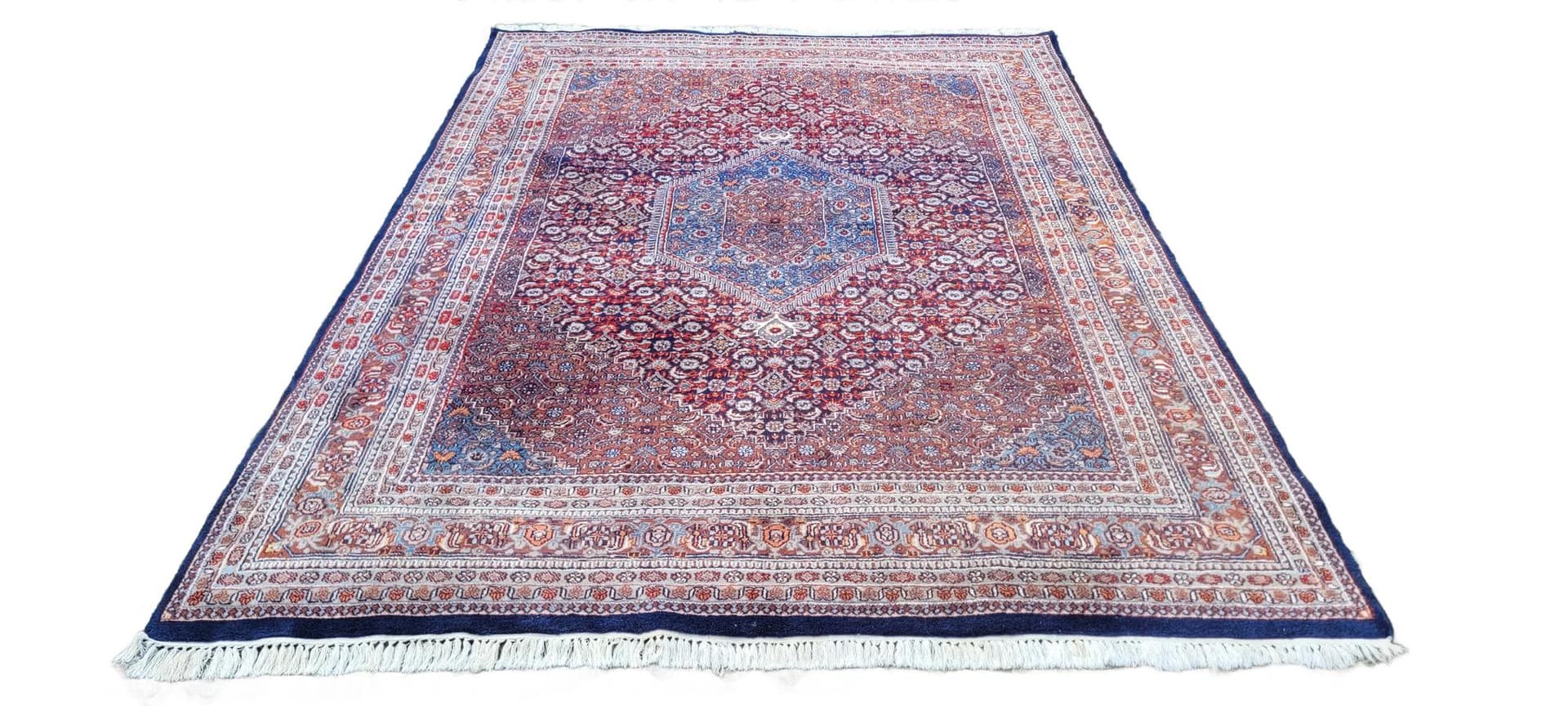 Rug Bidjar 220x330cm, red, wool, India, early 20th c.