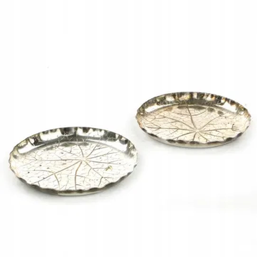 Para podstawek pod szklanki, Art Nouveau, mosiądz, WMF, Niemcy, początek XX w. - 180602