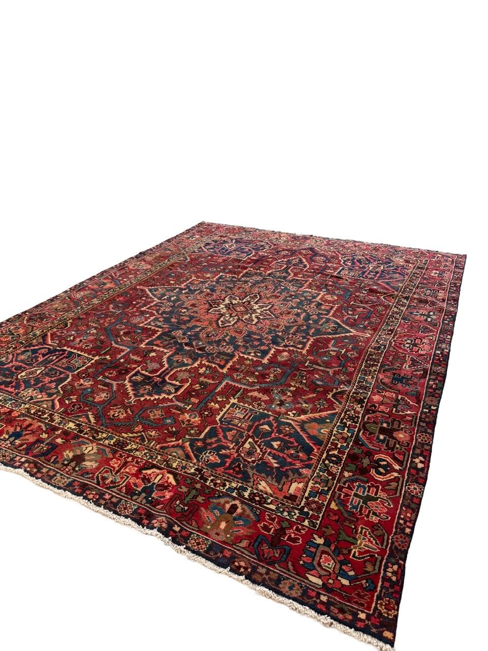 Dywan Heriz 380x290 cm, multikolor, wełna, Iran