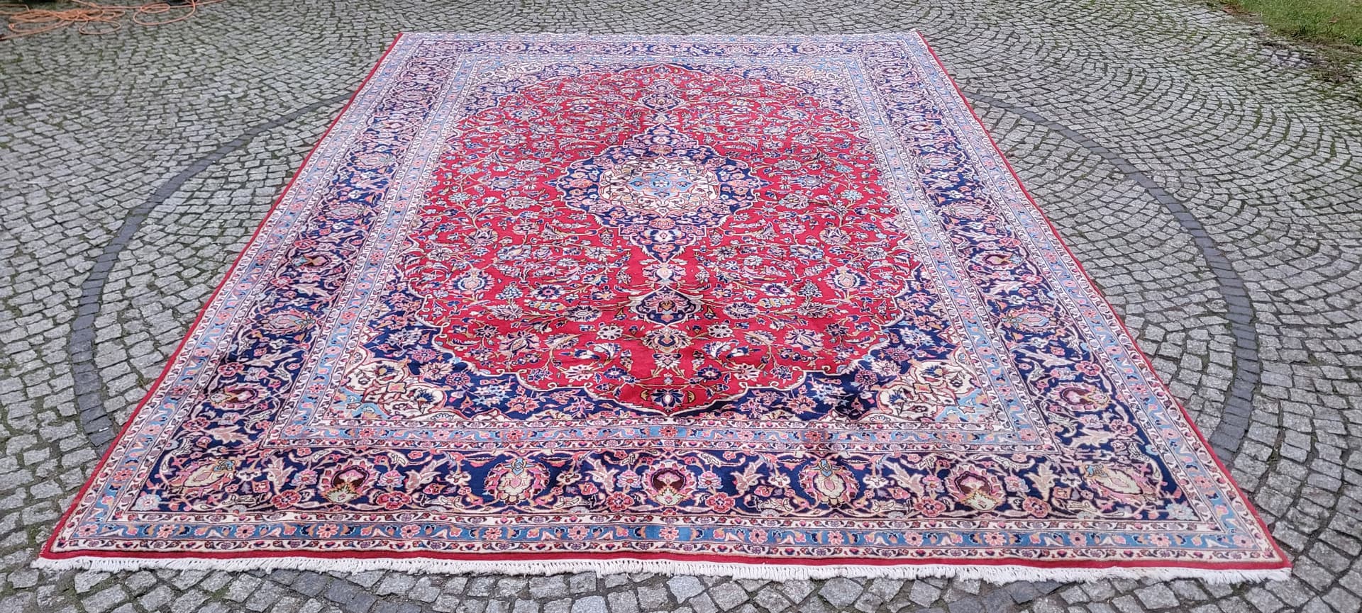 Dywan Keshan 300x425 cm, multikolor, wełna, Iran, lata 80. - 180951