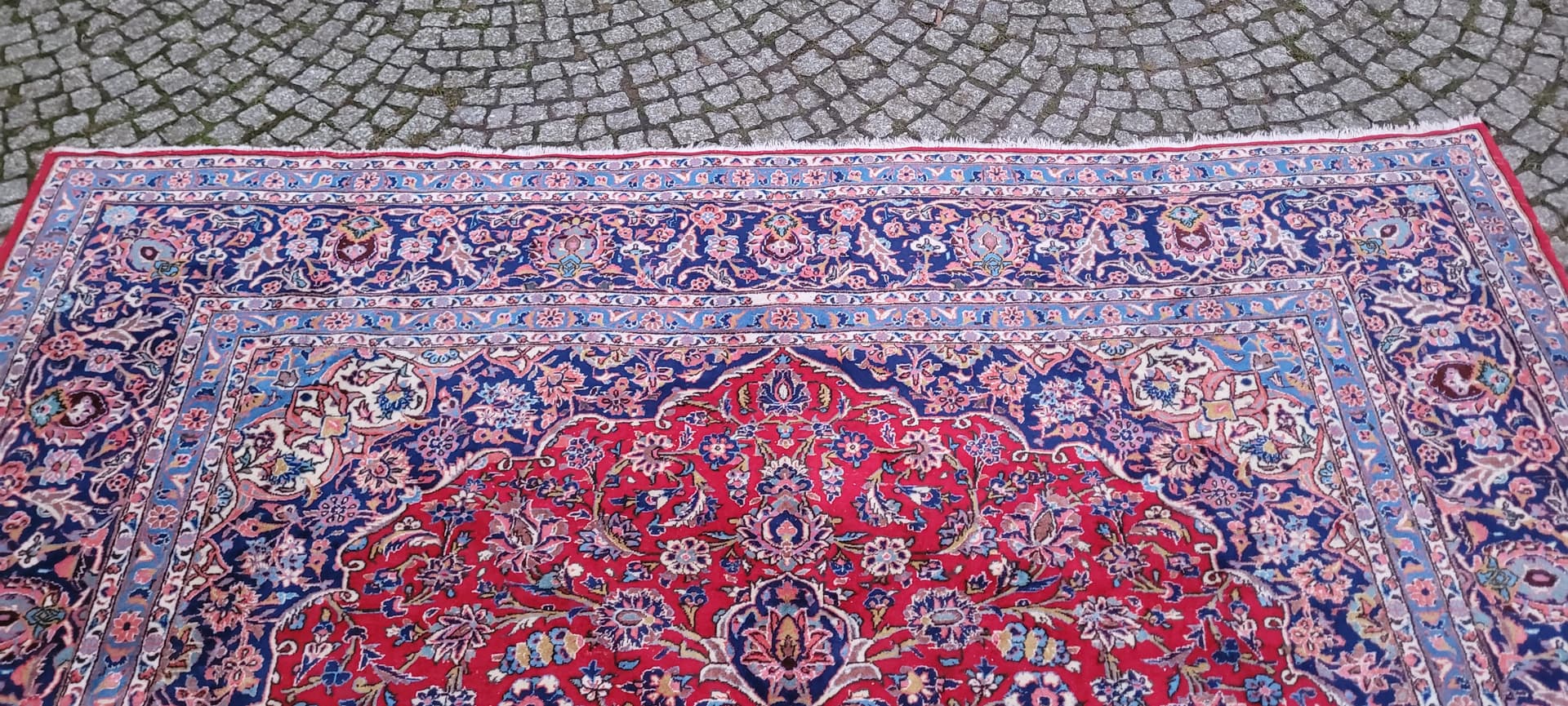 Dywan Keshan 300x425 cm, multikolor, wełna, Iran, lata 80. - 180949