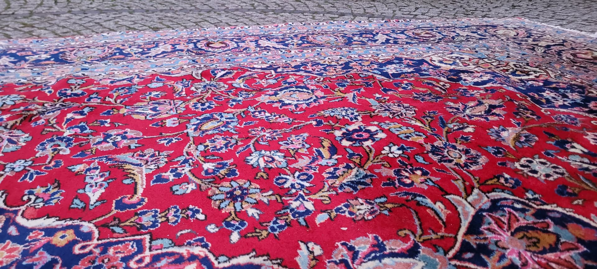 Dywan Keshan 300x425 cm, multikolor, wełna, Iran, lata 80. - 180940