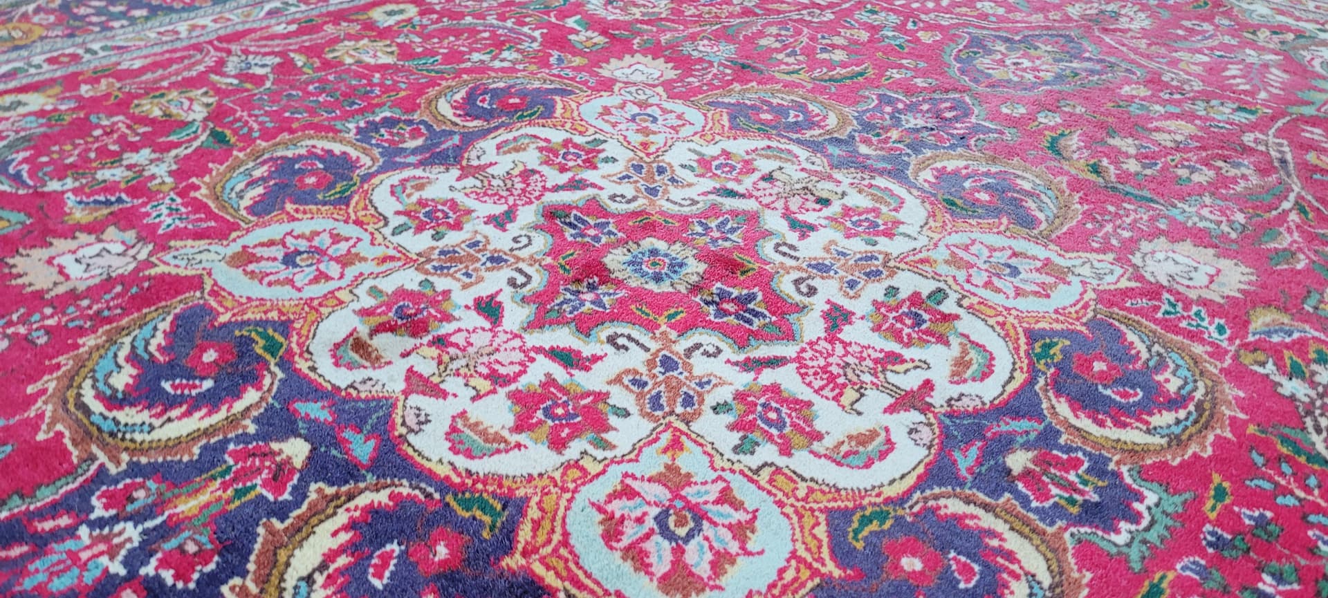 Rug Tabriz, 245x345 cm, multicolor wool, Iran, early 20th c. - 180968