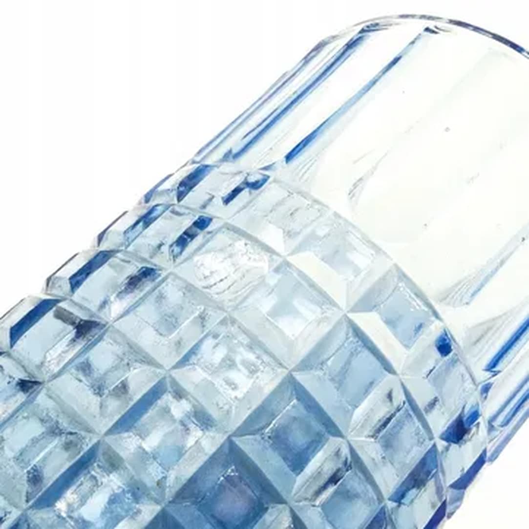 Wazon Mid-century modern, szkło turkusowe, HSG Ząbkowice, Polska, lata 70. - 181416