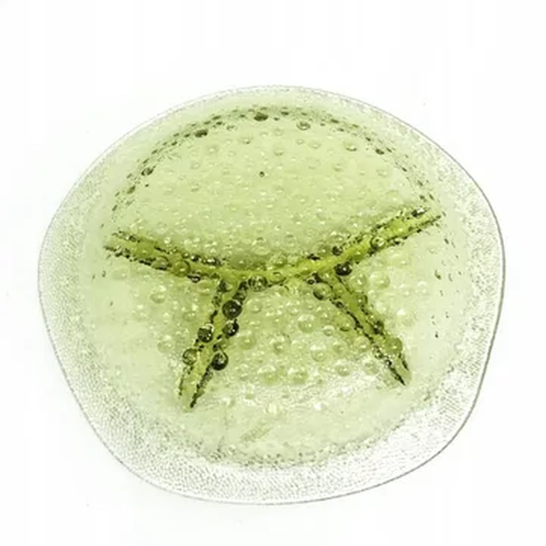 Kabaret na przystawki Krople rosy, Polish Modernism, szkło prasowane, Ząbkowice, Polska, lata 70. - 181481