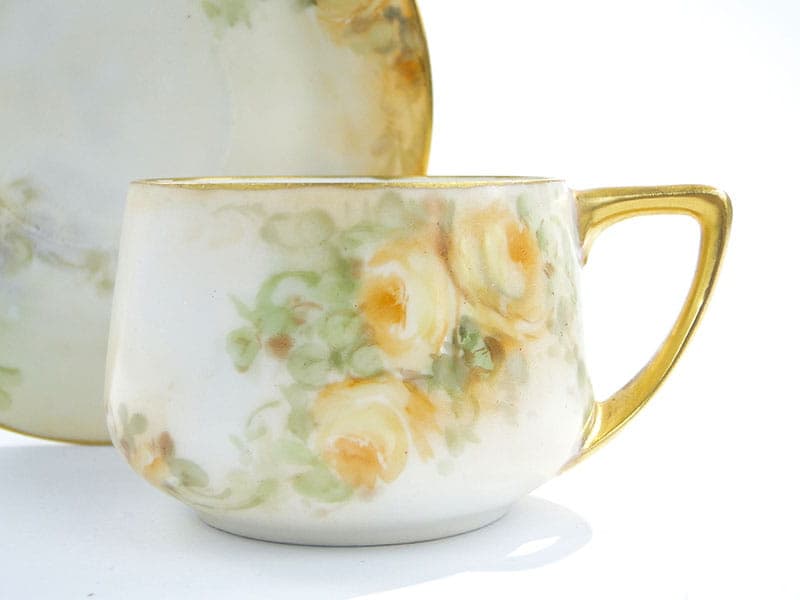 Filiżanka do mokki Donatello, ivory white porcelana, Rosenthal, Niemcy, lata 20. - 181538