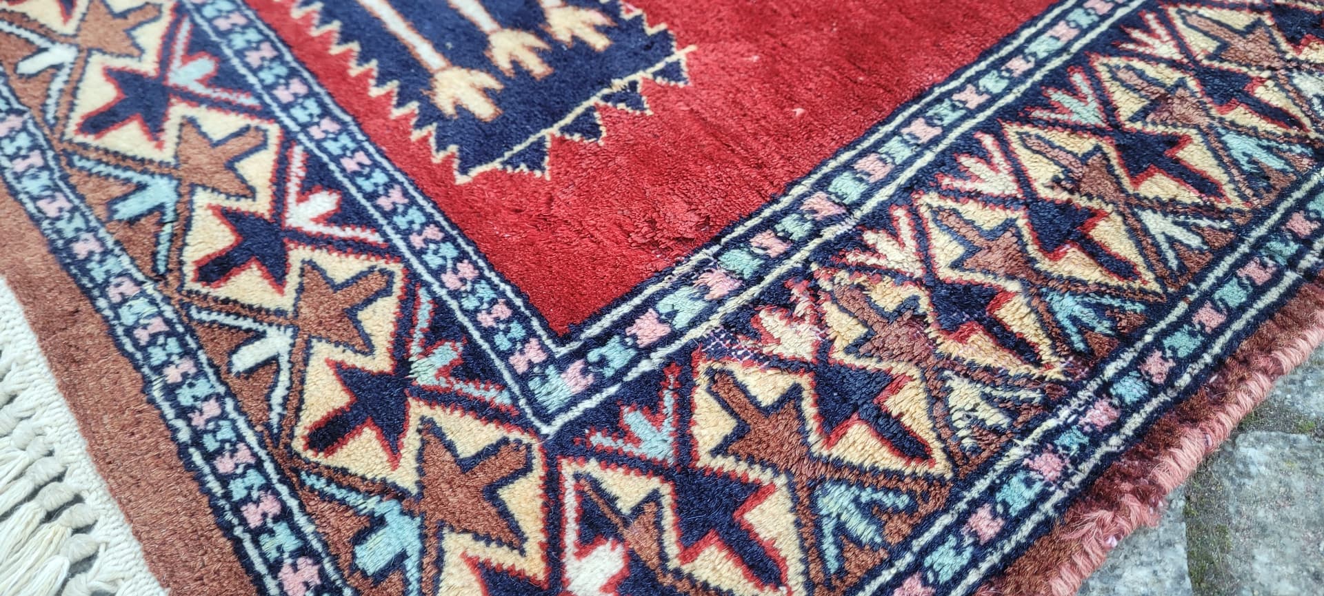 Dywan Buchara 160x93 cm, multikolor, wełna, Pakistan - 182126