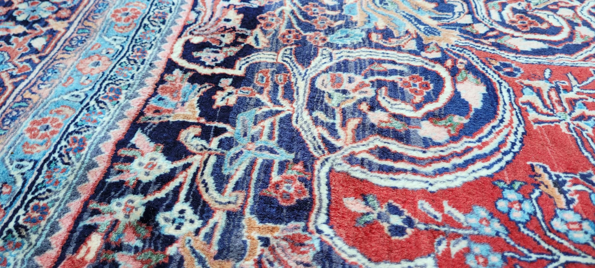 Rug Bidjar 224x330 cm, multicolor, Iran, early 20th c. - 182158