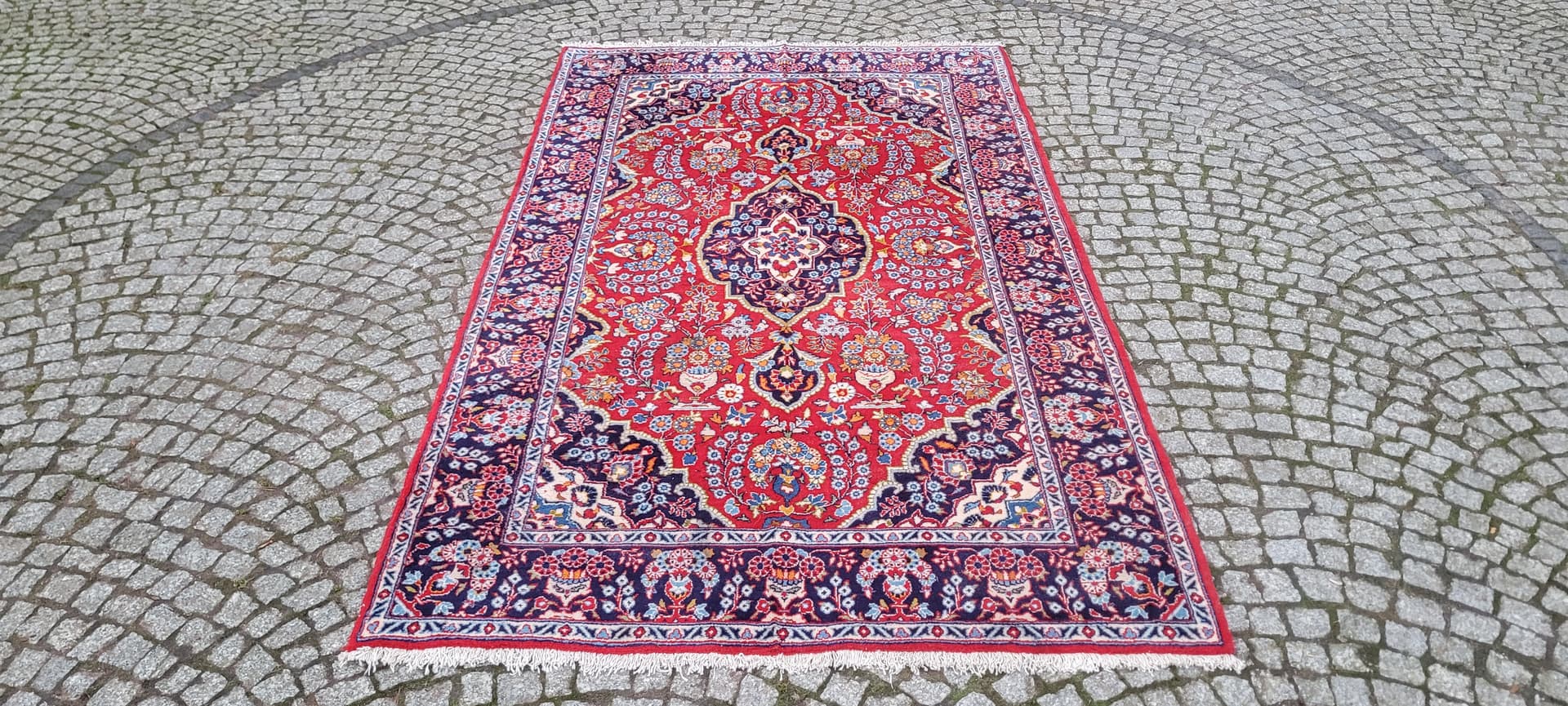 Persian Rug Keshan, multicolor, Iran, early 20th c., 154x270 cm - 182210